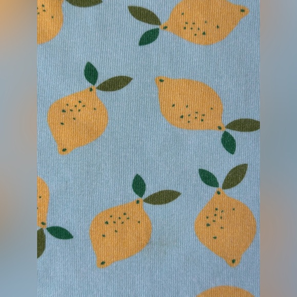 Hanna Andersson Lemon Print Short Pajamas Set size 4 - Picture 5 of 11